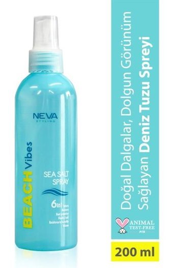 Neva Beach Vibes Dolgunlaştırıcı/Hacim Deniz Tuzlu Hafif Saç Spreyi 200 ml