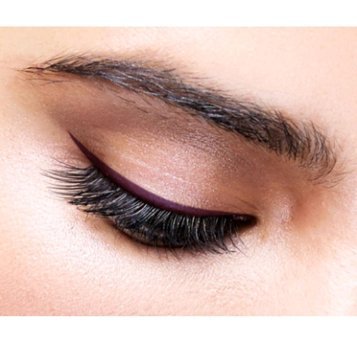 Faberlic Glam Team Suya Dayanıklı Parlak Koyu Mor Kalıcı İnce Uçlu Keçe Kalem Eyeliner