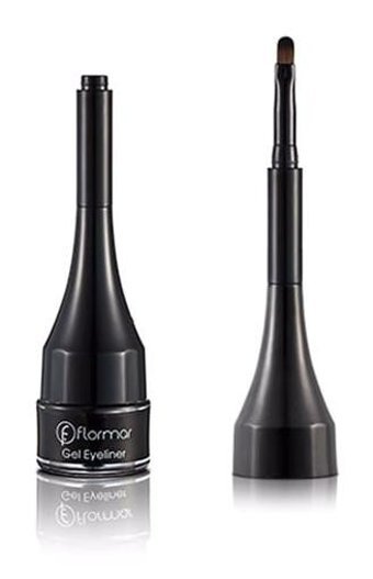 Flormar Ge01 Suya Dayanıklı Mat Siyah Kalıcı Kalın Uçlu Fırça Jel Eyeliner