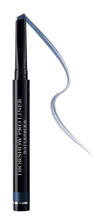 Dior 282 Pro Navy Suya Dayanıklı Mat Koyu Gri Kalıcı Kalın Uçlu Keçe Kalem Eyeliner