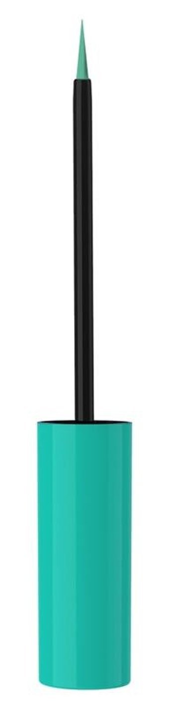 Golden Rose Colered Eyeliner 101 Suya Dayanıklı Mat Pastel Mavi Kalıcı İnce Uçlu Fırça Likit Eyeliner