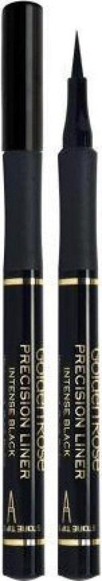 Golden Rose Precision Liner Suya Dayanıklı Mat Siyah Kalıcı İnce Uçlu Keçe Kalem Eyeliner