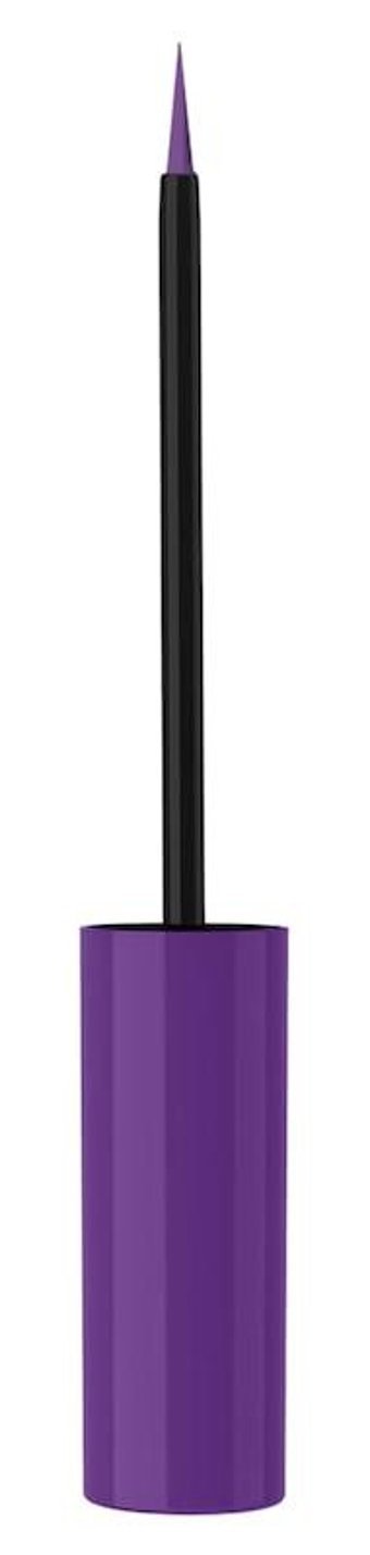 Golden Rose Colered Eyeliner 107 Suya Dayanıklı Mat Neon Mor Kalıcı İnce Uçlu Fırça Likit Eyeliner