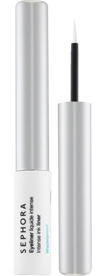 Sephora Intense Ink Lıner Matte Suya Dayanıklı Parlak Beyaz Kalıcı İnce Uçlu Fırça Likit Eyeliner
