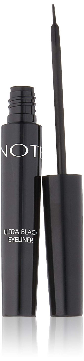 Note Ultra Suya Dayanıklı Mat Siyah Kalıcı İnce Uçlu Fırça Likit Eyeliner