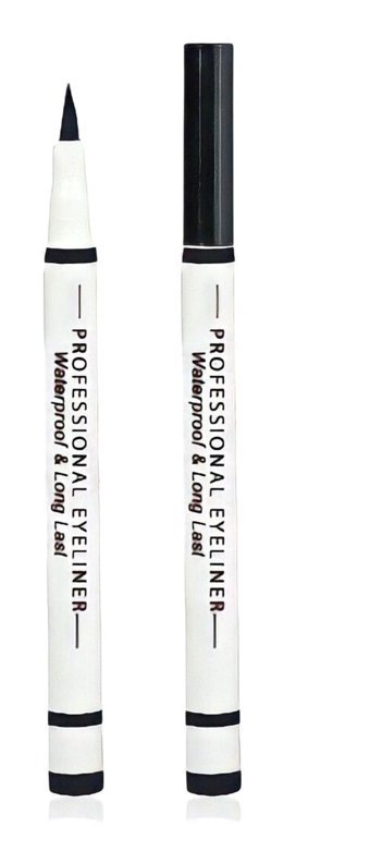 Maqya Cosmetics 1448 Suya Dayanıklı Mat Siyah Kalıcı İnce Uçlu Keçe Kalem Eyeliner