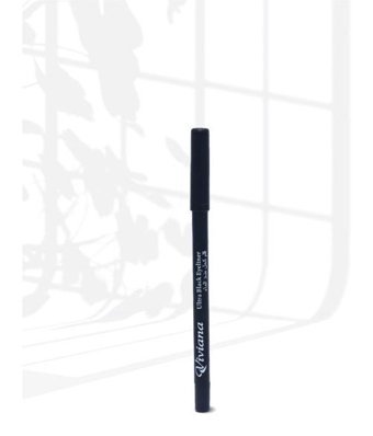 Viviana Ultra Black Suya Dayanıklı Mat Siyah Kalıcı Kalın Uçlu Kalem Eyeliner