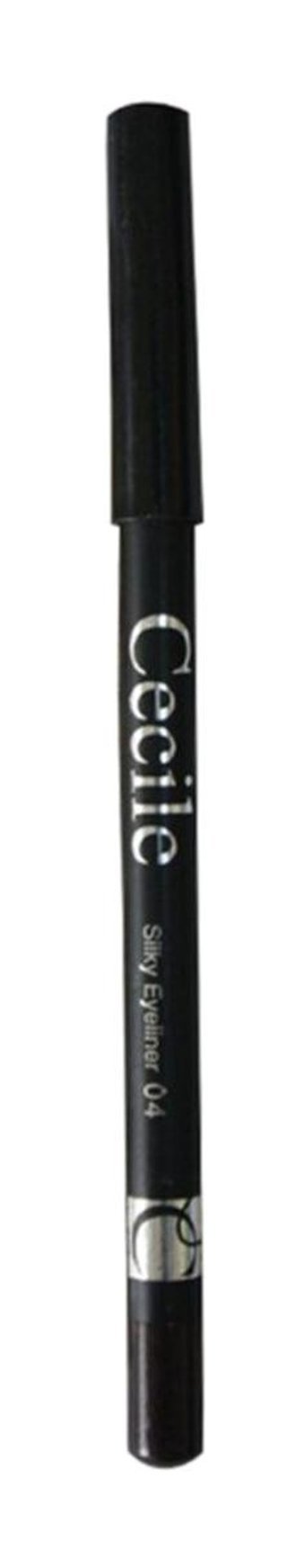 Cecile All Day Performance Suya Dayanıklı Parlak Siyah Kalıcı Kalın Uçlu Kalem Eyeliner