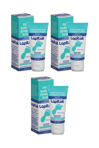 Lapitak Koku Önleyici Ayak Kremi 3x60 ml