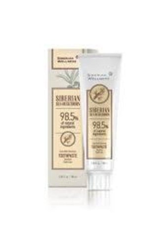 SIBERIAN WELNESS Extra Rıch Botanıcal İğdeli Organik Florürsüz Diş Macunu 100 ml
