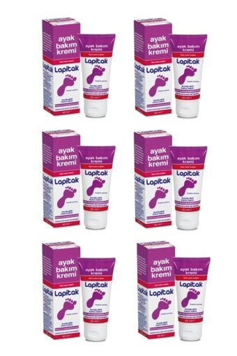 Lapitak Onarıcı Ayak Kremi 6x60 ml
