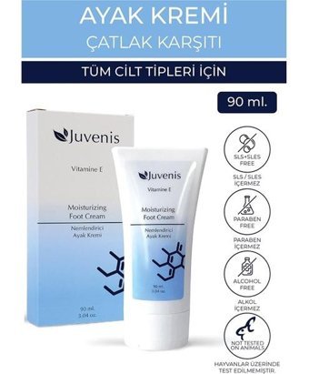 Juvenis Nemlendirici Ayak Kremi 90 ml