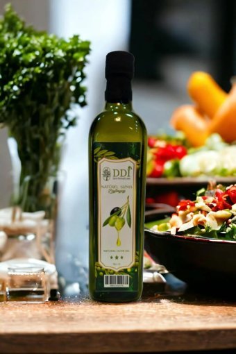 DDİ Filtresiz Soğuk Sıkım Erken Hasat Cam Sızma Zeytinyağı 500 ml