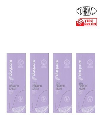 Daycare Tüm Ciltler İçin Tüm Vücut Tüy Dökücü Krem 4x100 ml