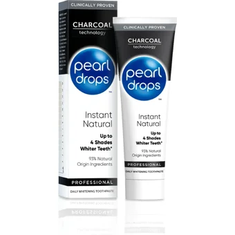 Pearl Drops Instant Natural White Florürlü Diş Macunu 2x75 ml