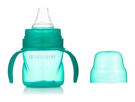 Mamajoo Yumuşak Uçlu Akıtmaz Kulplu 6 Ay+ 160 ml Alıştırma Bardağı Yeşil