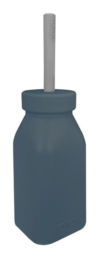 Oioi Pipetli Kulpsuz 6 Ay+ 100 ml Alıştırma Bardağı Gri