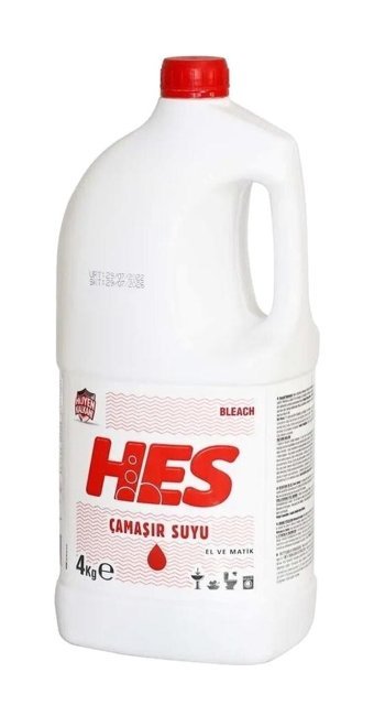 Hes Klasik Banyo-Mutfak İçin Sıvı Çamaşır Suyu 4 lt