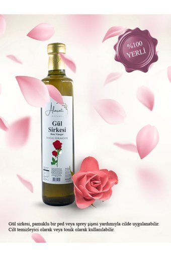 Alaçatı Naturel Gül Sirkesi 500 ml