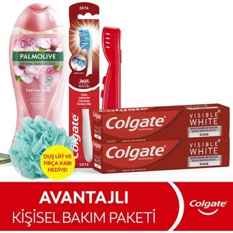 Colgate Visible White Naneli Florürlü Diş Macunu 2x75 ml