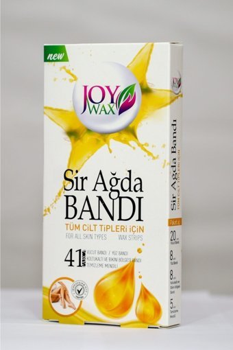 Joywax Tüm Cilt Tipleri 41 Adet Kadın Bacak-Vücut Bölgesi Sir Ağda Bandı