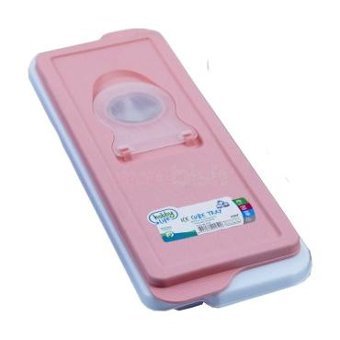 Rennway Plastik Kapaklı Pembe Ayıcıklı Buz Kalıbı