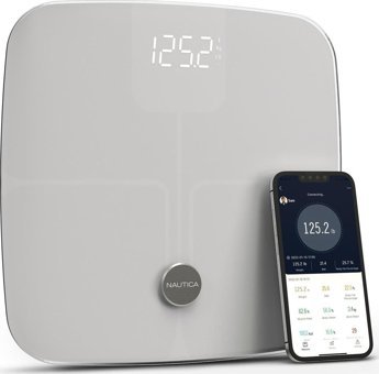 Nautica Classic Collection Plus Vücut Analizi Yapan Bluetooth Cam Dijital Akıllı Tartı