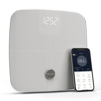 Nautica Classic Collection Plus Vücut Analizi Yapan Bluetooth Cam Dijital Akıllı Tartı