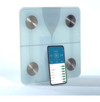 Osveld Detox Yağ Ölçen Vücut Analizi Yapan Cam Dijital Akıllı Tartı