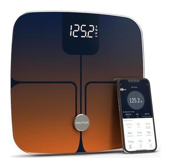 Nautica Gradient Collection Plus Vücut Analizi Yapan Bluetooth Cam Dijital Akıllı Tartı