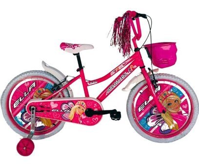 Bisan Ella 20 Jant 4+ Yaş Beyaz-Pembe Çocuk Bisikleti
