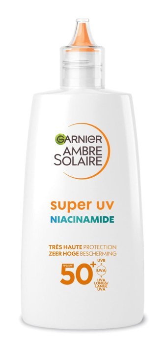 Garnier Super UV Niasinamid 50 Faktör Normal Ciltler İçin Leke Karşıtı Nemlendirici Aydınlatıcı Yüz Güneş Kremi 40 ml