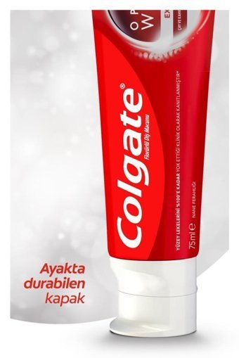 Colgate Optic White Extra Kömürlü Organik Florürlü Diş Macunu 2x75 ml