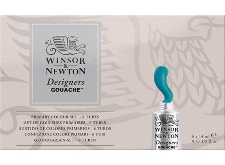 Winsor & Newton Designers Tüp 6x14 ml Guaj Boya Seti
