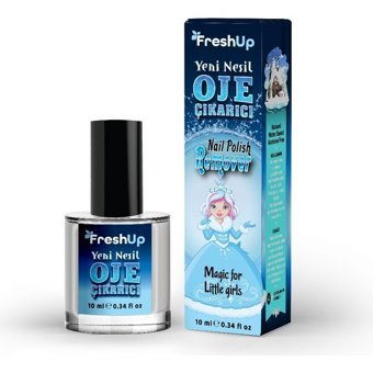 FRESHUP Yeni Nesil Doğal Çocuk Oje Çıkarıcı, Naturel, Kokusuz , 10 ml