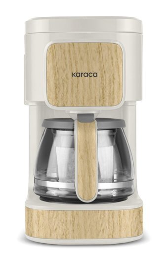 Karaca Just Coffee Aroma 2 In 1 Paslanmaz Çelik Karaf 750 ml 5 Fincan 650 W Ahşap Rengi Filtre Kahve Makinesi