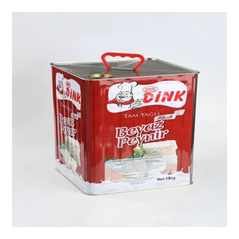 Dink Gıda Tam Yağlı Klasik Sert Ezine İnek Peyniri 18 kg