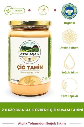 Biofresh Organics Organik Glutensiz Kepekli Tahin 2x630 gr