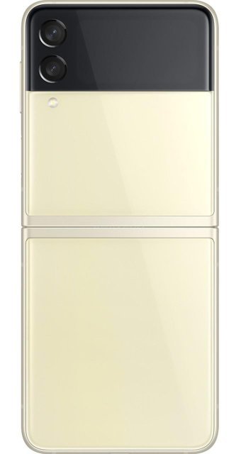 Samsung Galaxy Z Flip3 5G 128 GB Hafıza 8 GB Ram 6.7 inç 12 MP Katlanabilir Çift Hatlı Dynamic AMOLED Ekran Android Akıllı Cep Telefonu Bej
