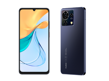ZTE Nubia V50 Vita 128 GB Hafıza 6 GB Ram 6.75 inç 50 MP Çift Hatlı IPS LCD Ekran Android Akıllı Cep Telefonu Mavi