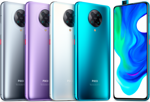 Poco F2 Pro 256 GB Hafıza 6 GB Ram 6.67 inç 64 MP Çift Hatlı AMOLED Ekran Android Akıllı Cep Telefonu Mor