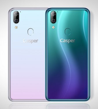 Casper Via A4 64 GB Hafıza 4 GB Ram 6.3 inç 16 MP Çift Hatlı FHD+ Ekran Android Akıllı Cep Telefonu Mavi