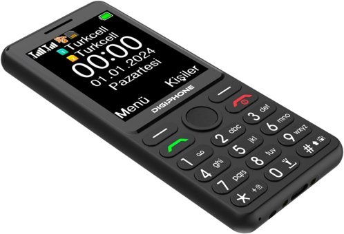 Digiphone S600 2.8 inç Tuşlu Cep Telefonu Siyah