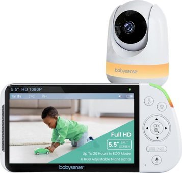 Babysense Dijital 5.5 İnç Ekranlı Full HD Bebek Kamerası