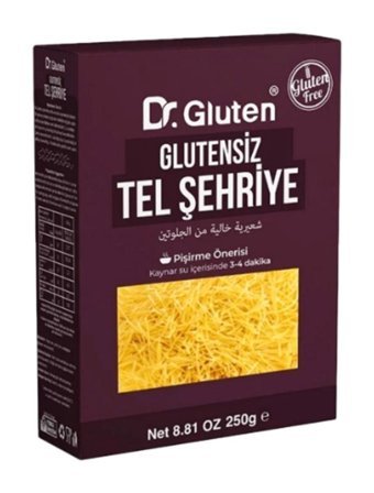 Dr.gluten Glutensiz Tel Şehriye 2x250 gr