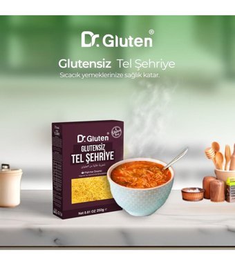 Dr.gluten Glutensiz Tel Şehriye 250 gr