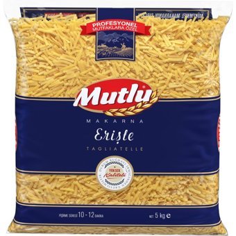 Mutlu Tagliatelle Makarnası 5 kg