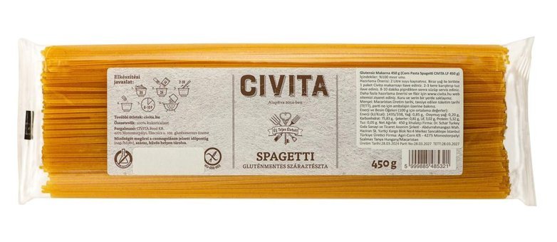 Civita Glutensiz Spagetti Makarna 450 gr
