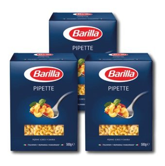 Barilla Pipette Bukle Makarna 3x500 gr