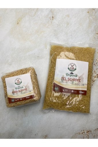 Mill More Organik Arpa Şehriye-Tel Şehriye 2x500 gr